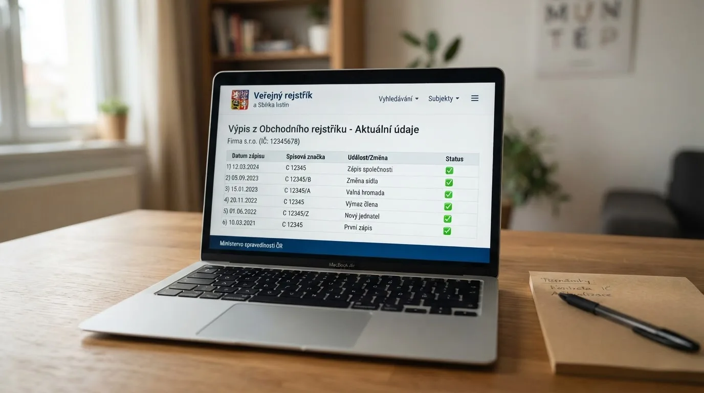 Obrazovka s veřejným rejstříkem Ministerstva financí ČR, detail licence pro živé hry